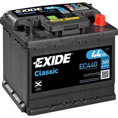 Снимка на Акумулатор EXIDE CLASSIC * EC440 за Seat Arosa (6H) 1.4 16V - 100 коня бензин