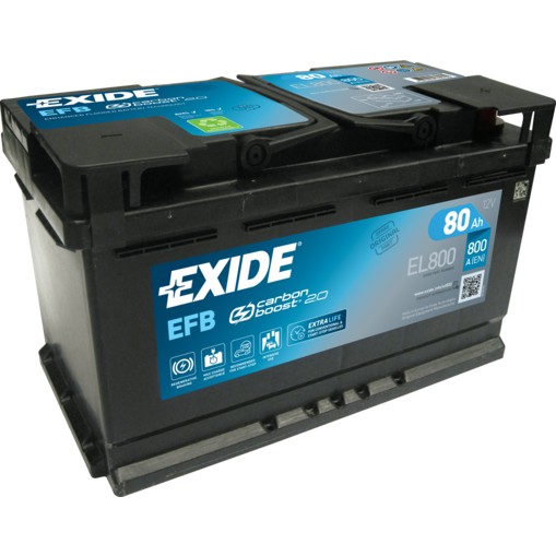 Снимка на Акумулатор EXIDE EFB EL800 за BMW X3 E83 2.5 si - 218 коня бензин