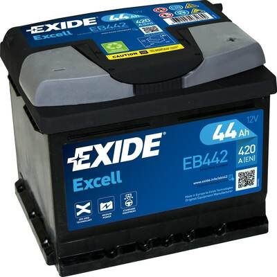 Снимка на Акумулатор EXIDE EXCELL ** EB442 за Rover 200 (RF) 211 - 60 коня бензин