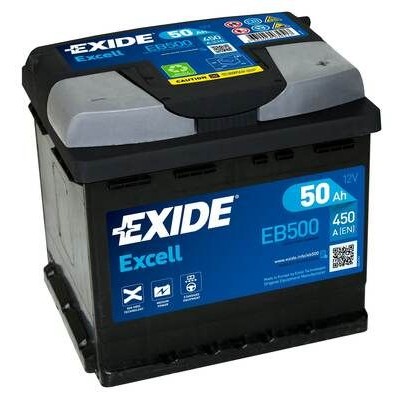 Снимка на Акумулатор EXIDE EXCELL ** EB500 за Citroen AX Hatchback ZA 10 - 45 коня бензин