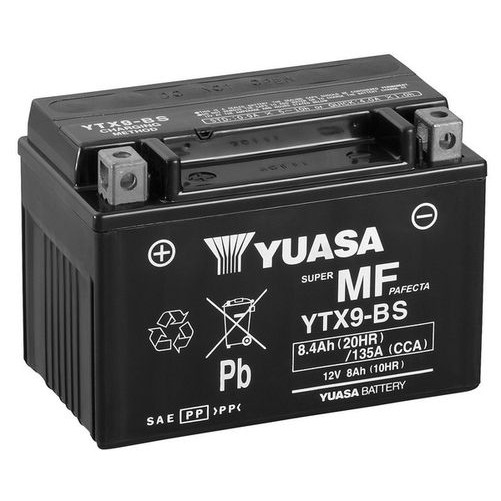 Снимка на Акумулатор YUASA Maintenance Free YTX9-BS за мотор Honda NTV NTV 650 Revere (RC33) - 53 коня бензин