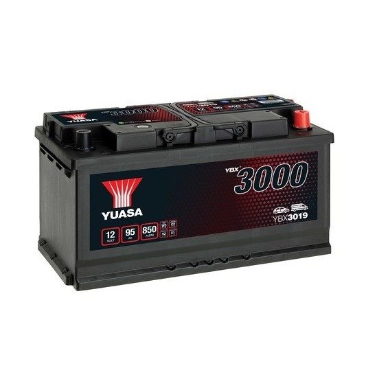 Снимка на Акумулатор YUASA YBX3000 SMF Batteries YBX3019 за BMW 7 Limousine E65 735 i, Li - 272 коня бензин