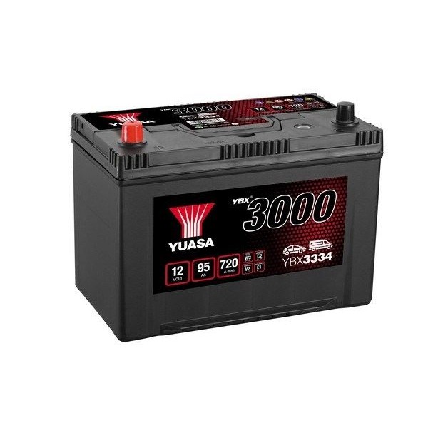 Снимка на Акумулатор YUASA YBX3000 SMF Batteries YBX3334 за Mitsubishi L400 Box (PAOV) 2500 TD 4WD (PD5W, PD5V, PA5W, PA5V) - 87 коня дизел