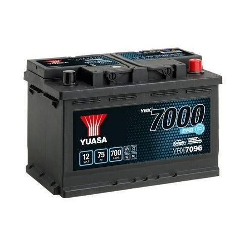 Снимка на Акумулатор YUASA YBX7000 EFB Start Stop Plus Batteries YBX7096 за Skoda Superb (3T4) 1.6 TDI - 105 коня дизел