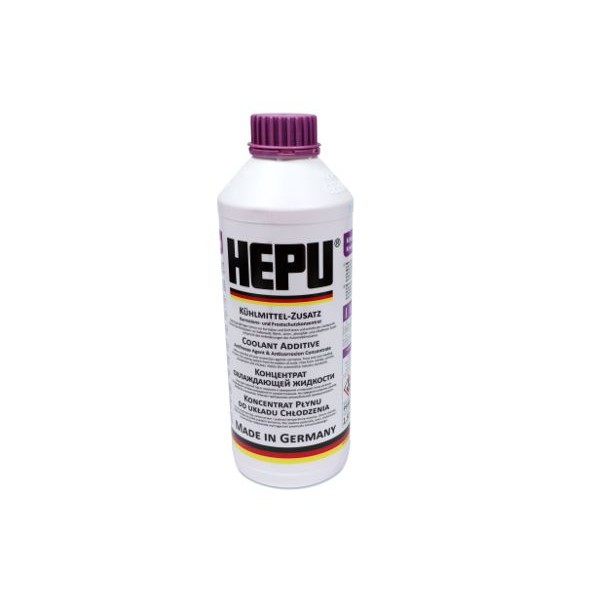 Снимка на Антифриз HEPU 1,5L виолетов лилав P999-G12PLUS за CADILLAC DEVILLE 1999 4.6 - 305 коня бензин