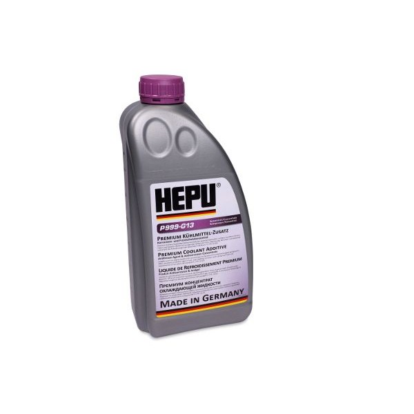 Снимка на Антифриз HEPU 1,5L виолетов лилав P999-G13 за Citroen Saxo S0,S1 1.0 X - 45 коня бензин