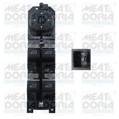 Снимка на Бутони ел. стъкла MEAT & DORIA 26054 за Ford S-Max 2.0 TDCi - 140 коня дизел