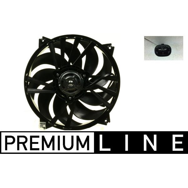 Снимка на Вентилатор, охлаждане на двигателя MAHLE BEHR PREMIUM LINE CFF 268 000P за Citroen Berlingo 1 BOX M 1.4 i (MBKFX, MBKFW) - 75 коня бензин
