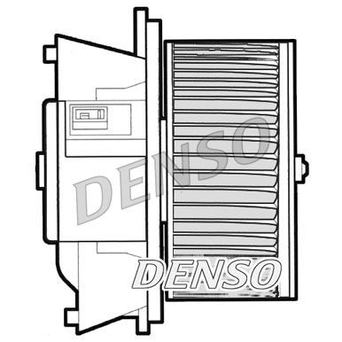 Снимка на Вентилатор за парно DENSO DEA09066 за Fiat 500 1.2 - 69 коня бензин