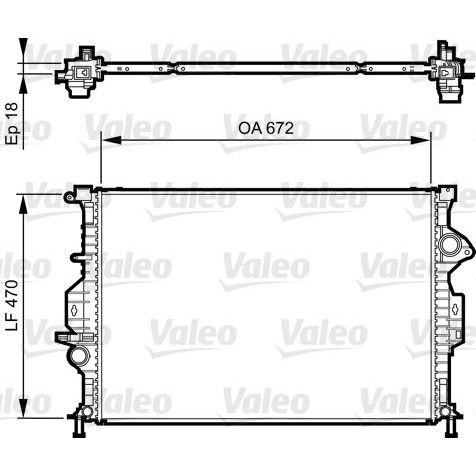 Снимка на Воден радиатор VALEO 735373 за Ford S-Max 2.0 TDCi - 136 коня дизел