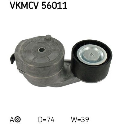Снимка на Водна помпа + комплект пистови ремъци клиновидно оребряване SKF VKMC 33410 за BMW 1 F21 114 i - 102 коня бензин