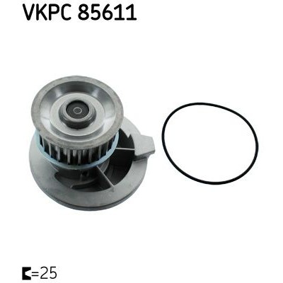 Снимка на Водна помпа SKF VKPC 85611 за Opel Calibra A 2.0 i 16V (M07) - 150 коня бензин