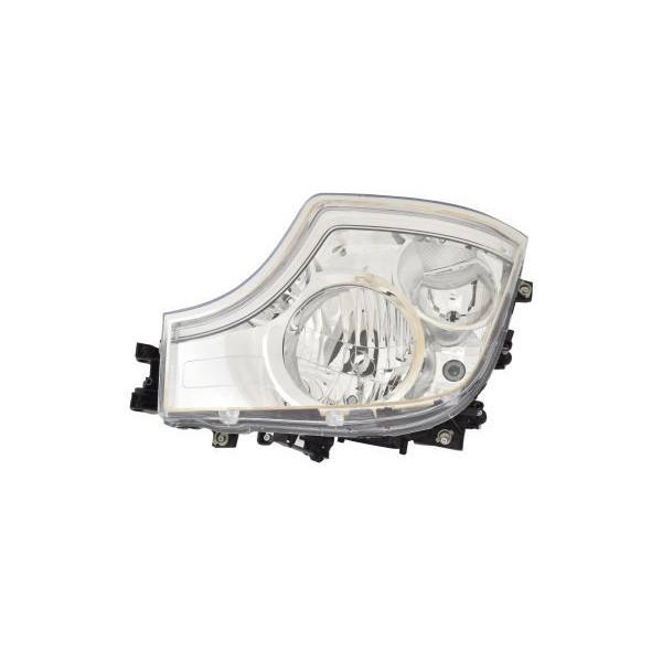 Снимка на Главен фар DEPO-LORO H7/H1 PY21W LED (светодиоди) 440-11BSL-LD-E за камион Mercedes Actros MP4, MP5 2053 LS - 530 коня дизел