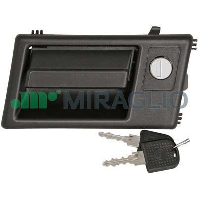Снимка на Дръжка за врата MIRAGLIO черен 80/319SC за Autobianchi Y10 1.1 4WD - 57 коня бензин