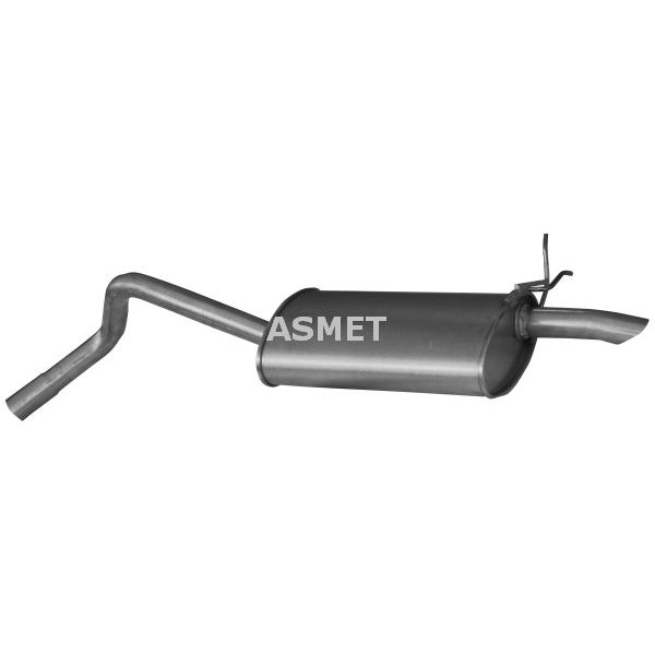 Снимка на Задно гърне ASMET 10.051 за Nissan Kubistar Box 1.5 dCi - 82 коня дизел