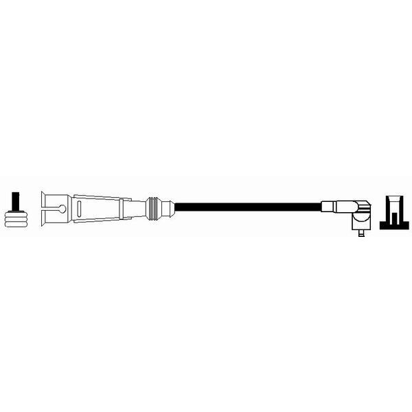 Снимка на Запалителен кабел NGK 36026 за Audi 100 Sedan (44, 44Q, C3) 2.3 E - 133 коня бензин