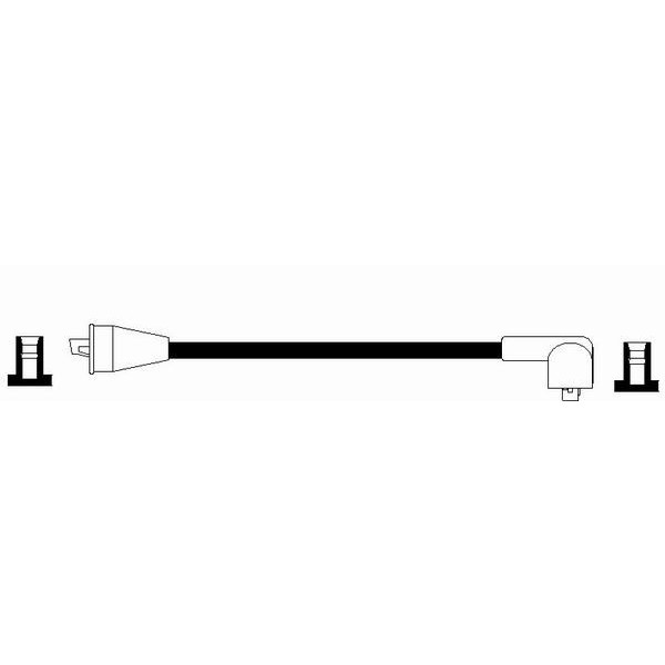 Снимка на Запалителен кабел NGK 38801 за Honda Accord 3 (CA4,CA5) 2.0 EXi (CA5) - 116 коня бензин