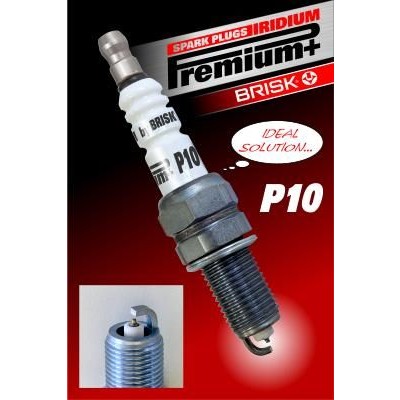 Снимка на Запалителна свещ BRISK P10 Iridium Premium+ 1707