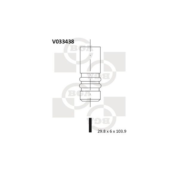 Снимка на Изпускателен клапан BGA V033438 за Skoda Octavia (1U2) 1.8 T 4x4 - 150 коня бензин