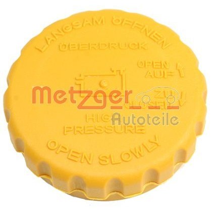 Снимка на Капачка за разширителен съд METZGER жълт 2140039 за CHEVROLET AVEO Hatchback T200, T250 1.2 - 76 коня бензин