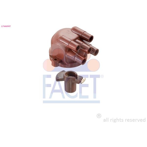 Снимка на Капачка на дистрибутор на запалване FACET Made in Italy - OE Equivalent 2.7665PHT за Renault Espace 2 2.0 (J636) - 103 коня бензин