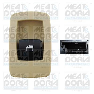 Снимка на Ключ(бутон), стъклоповдигане MEAT & DORIA 26410 за BMW 5 Touring E61 530 i - 272 коня бензин