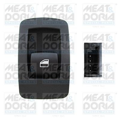 Снимка на Ключ(бутон), стъклоповдигане MEAT & DORIA 26491 за BMW X3 E83 2.0 i - 150 коня бензин