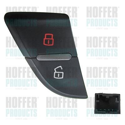 Снимка на Ключ, блокиране на вратата HOFFER H206013 за Audi A4 Avant (8K5, B8) 2.0 TFSI - 180 коня бензин