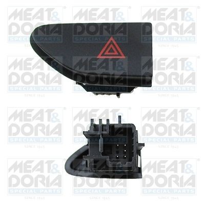 Снимка на Ключ за аварийни мигачи MEAT & DORIA 23646 за Dacia Duster 1.6 SCe 115 - 115 коня бензин