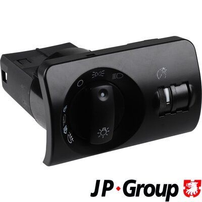 Снимка на Ключ за фарове JP GROUP  черен/бял 1196102200 за VW Jetta 5 (1K2) 1.4 TSI - 170 коня бензин
