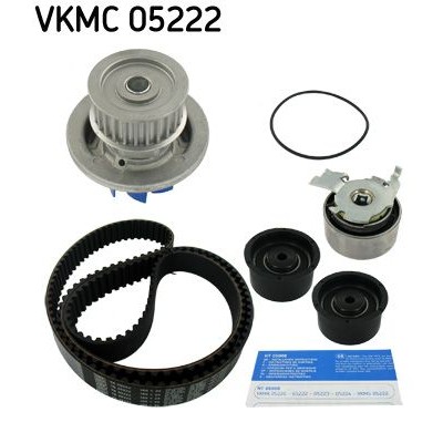 Снимка на Комплект ангренажен ремък + водна помпа SKF VKMC 01106-1
