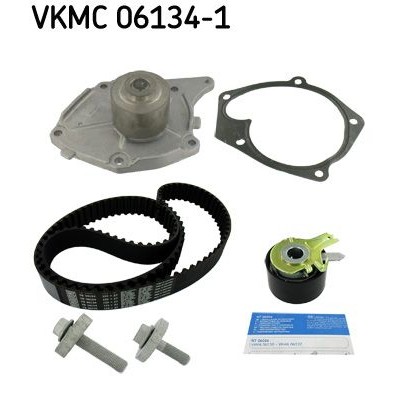 Снимка на Комплект ангренажен ремък + водна помпа SKF VKMC 01250-2