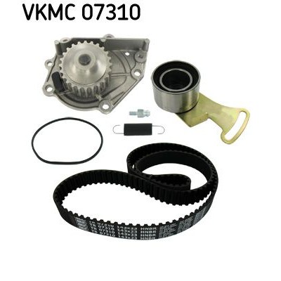 Снимка на Комплект ангренажен ремък + водна помпа SKF VKMC 01277-1