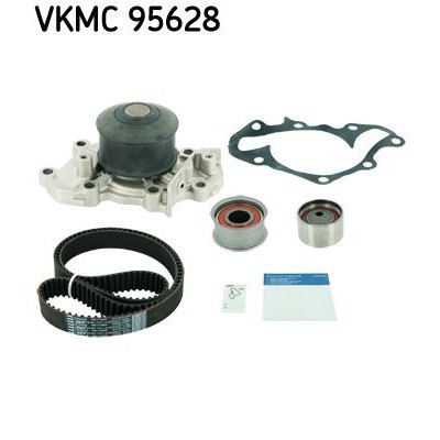 Снимка на Комплект ангренажен ремък + водна помпа SKF VKMC 03205