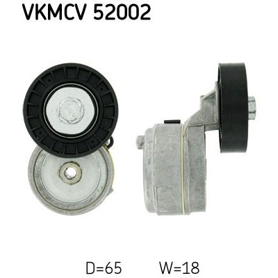Снимка на Комплект ангренажен ремък + водна помпа SKF VKMC 05150-2