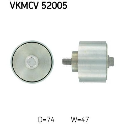 Снимка на Комплект ангренажен ремък + водна помпа SKF VKMC 05152-2