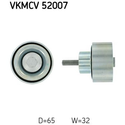 Снимка на Комплект ангренажен ремък + водна помпа SKF VKMC 05156-2