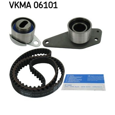 Снимка на Комплект ангренажен ремък SKF черен VKMA 01908