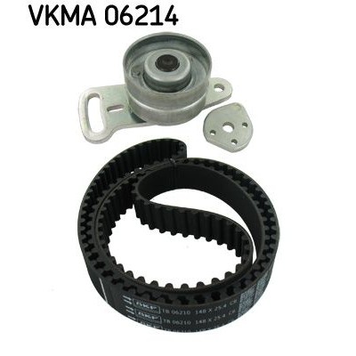 Снимка на Комплект ангренажен ремък SKF черен VKMA 02195