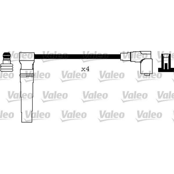 Снимка на Комплект запалителни кабели VALEO 346341