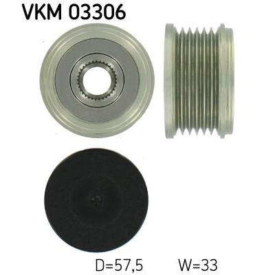 Снимка на Комплект маншон за каре SKF VKJP 8057