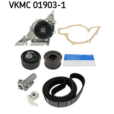 Снимка на Комплект ангренажен ремък + водна помпа SKF VKMC 01903-1 за Audi A6 Avant (4B, C5) 2.8 - 180 коня бензин