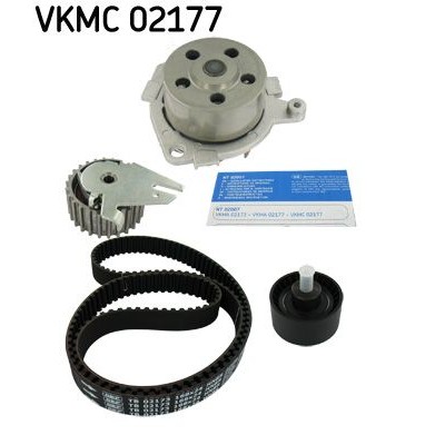Снимка на Комплект ангренажен ремък + водна помпа SKF VKMC 02177 за Lancia Dedra (835) 1.8 GT 16V (835EH) - 131 коня бензин