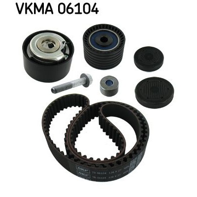 Снимка на Комплект ангренажен ремък SKF черен VKMA 01918 за Seat Exeo ST (3R5) 1.8 T - 150 коня бензин
