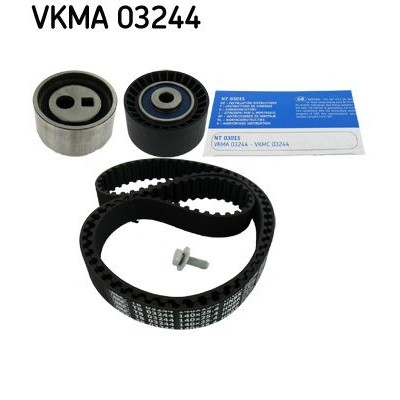 Снимка на Комплект ангренажен ремък SKF черен VKMA 03244 за Peugeot Partner Combispace (5F) 1.9 D - 69 коня дизел