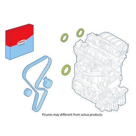 Снимка на Комплект вълнообразни дихтунги /шайби/, двигател CORTECO 289099 за Ford Transit Connect (P65,P70,P80) 1.8 Di - 75 коня дизел