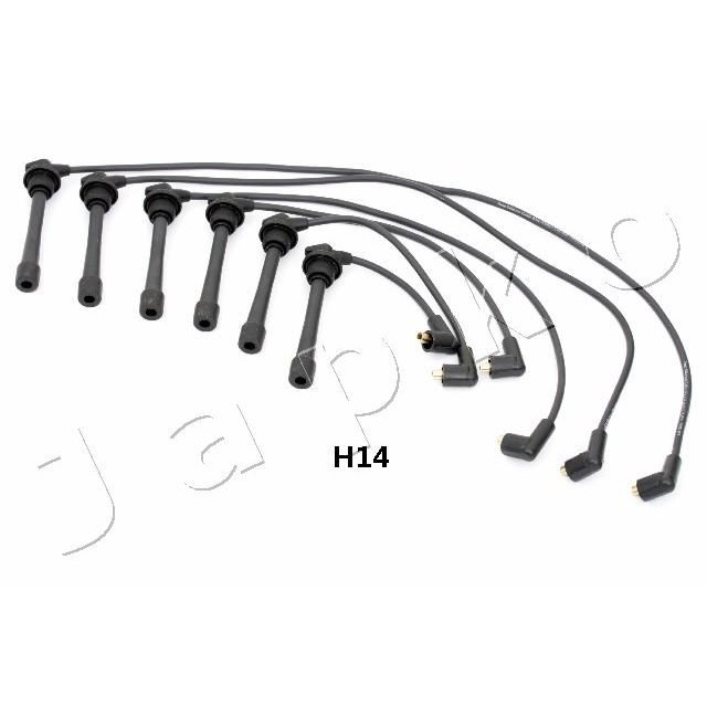 Снимка на Комплект запалителни кабели JAPKO 132H15 за Hyundai Pony Saloon (X-3) 1.5 i 12V - 88 коня бензин