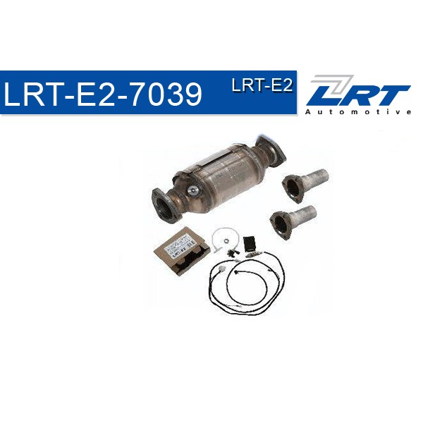 Снимка на Комплект за дообурудване, катализатор LRT LRT-E2-7039 за VW Scirocco (53B) 1.6 - 72 коня бензин