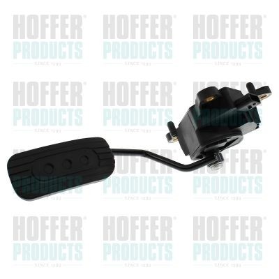 Снимка на Комплект за педал на газта HOFFER 7513633 за Nissan Micra (K12) 1.2 LPG - 80 коня Бензин/Автогаз(LPG)
