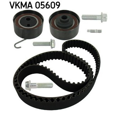 Снимка на Комплект зъбен ремък SKF черен VKMA 05609 за Opel Corsa C 1.7 DI (F08, F68) - 65 коня дизел